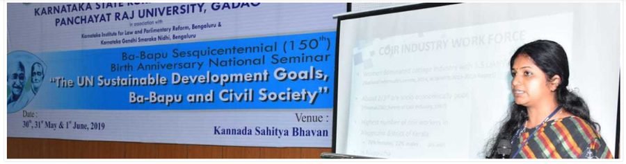 Conference presentation: The UN Sustainable Development Goals, Ba-Bapu and Civil Society